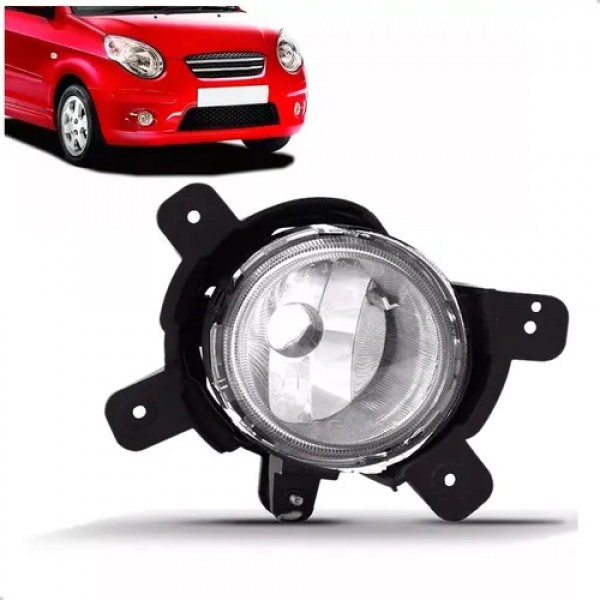 Farol Auxiliar Milha Picanto 2009 2010 2011 Lado Esquerdo - Padrão Original