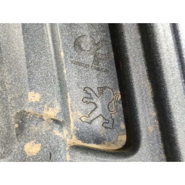 Moldura Aplique Farol Milha Peugeot 308 2012 A 2015 Esquerdo Cinza Esquerdo