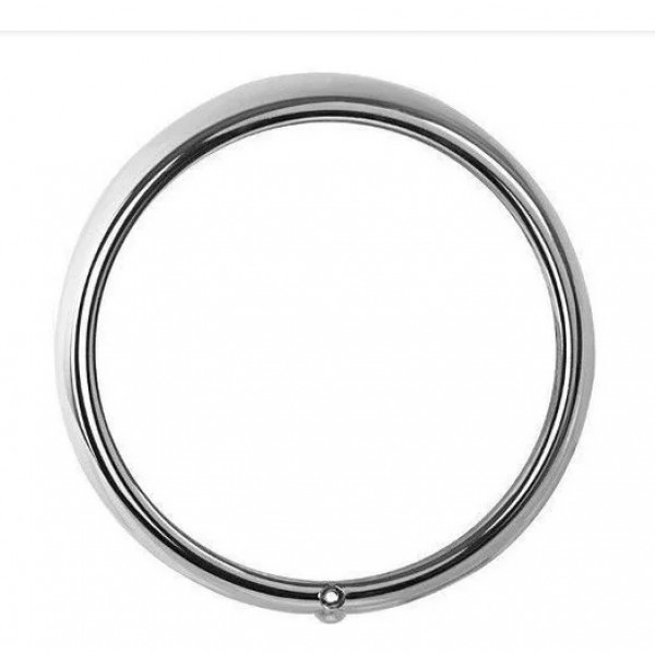 Moldura Aro Farol Kombi Fusca 1 Furo 1976 A 2014 Cromado