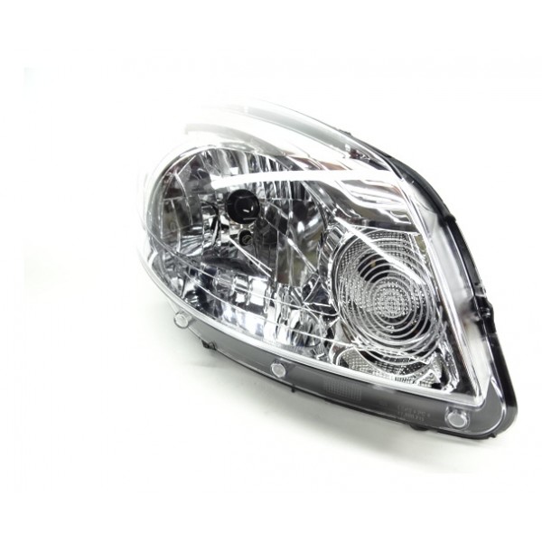 Farol Principal Sandero 12 13 14 15 Ld Cromado - Direito/passageiro