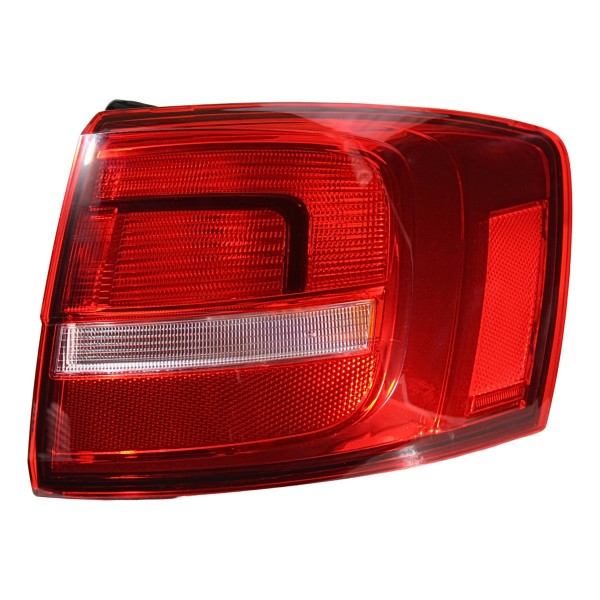Lanterna Traseira Direita Jetta 2015 A 2018 Borda Vermelho Direito/passageiro Padrão Original