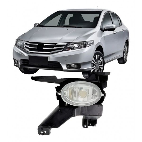 Farol Auxiliar Milha City 2009 2010 2011 Esquerdo - Padrão Original