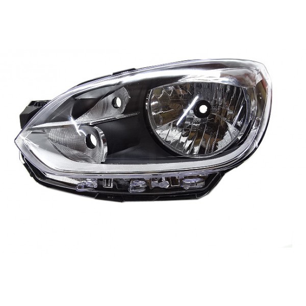 Farol Principal Up Cromado Le Esquerdo/motorista