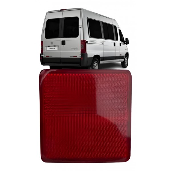 Refletor Parachoque Traseiro Ducato Jumper 1994/2014 Padrão Original