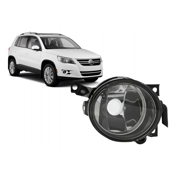 Farol Auxiliar Milha Tiguan 2008 2009 2010 2011 Direito Padrão Original