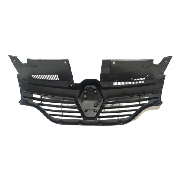 Grade Frontal Radiador Sandero Logan 2014/2019 Original Preto Natural