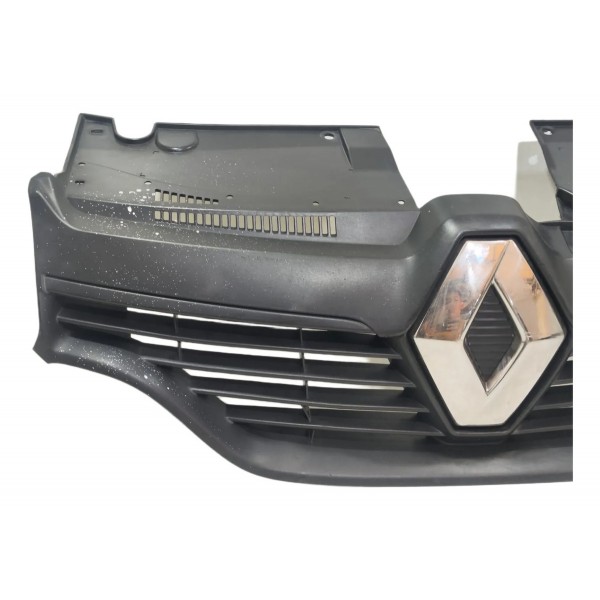 Grade Frontal Radiador Sandero Logan 2014/2019 Original Preto Natural