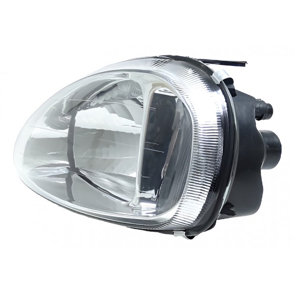 Farol Principal Corsa 00/ Lente Lisa  Le Classic Carcaca Pre Esquerdo/motorista