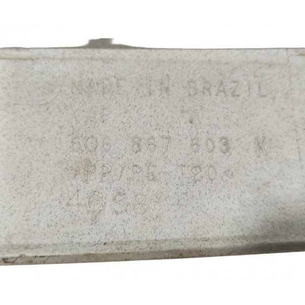 Acabamento Superior Tampa Traseira Polo 2003 A 2012 Bege Bege