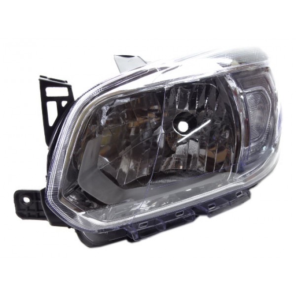 Farol Principal Spin Cromado Manual Le 13 14 15 16 17 18 Esquerdo/motorista