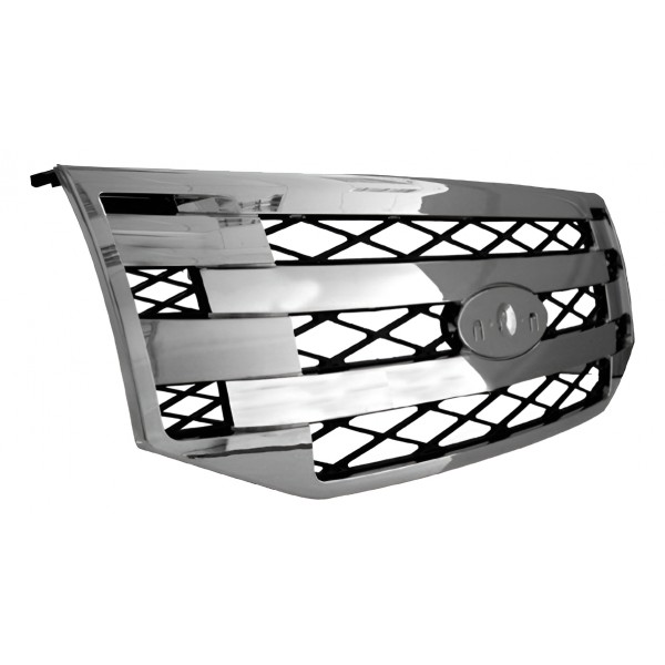 Grade Dianteira Ranger 2010 2011 2012 Cromada - Padrão Original - Esquerdo