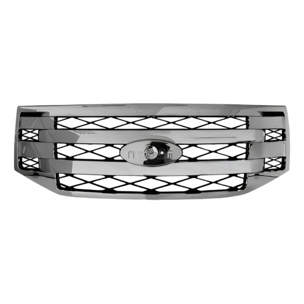 Grade Dianteira Ranger 2010 2011 2012 Cromada - Padrão Original - Esquerdo