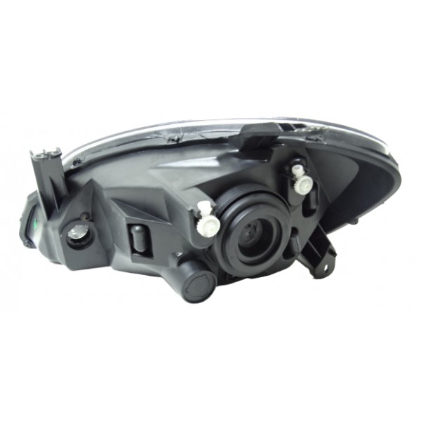 Farol Principal Celta 07 08 09 10 11 12 Prisma Ld Negro Direito/passageiro