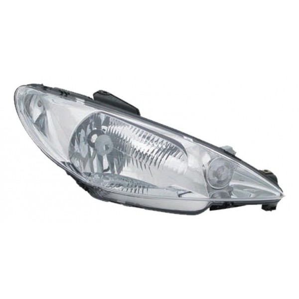 Farol Principal 206 04 05 06 07 08 09 10 Ld Foco Simples Len Direito/passageiro