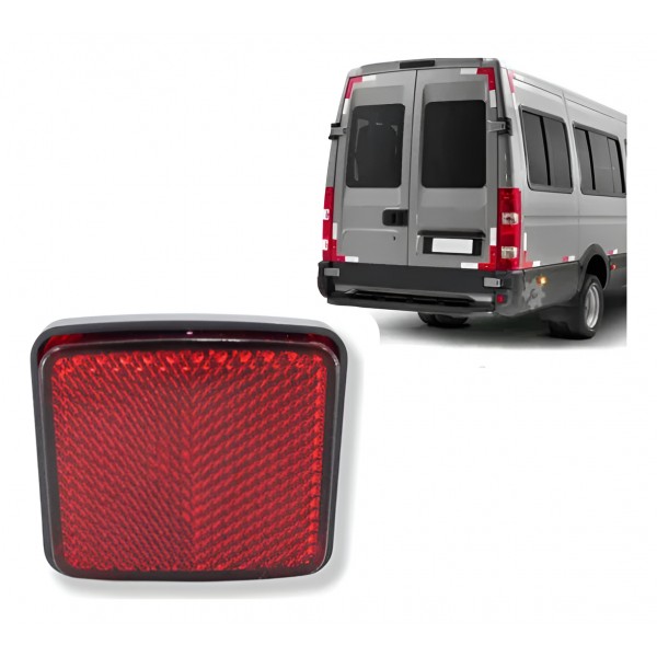 Refletor Olho De Gato Traseiro Daily 2008 09 10 A 2014 Rubi Padrão Original