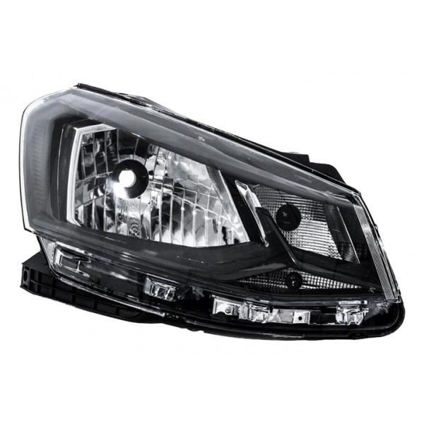 Farol Principal Gol G7 Simples Negro Ld Direito/passageiro