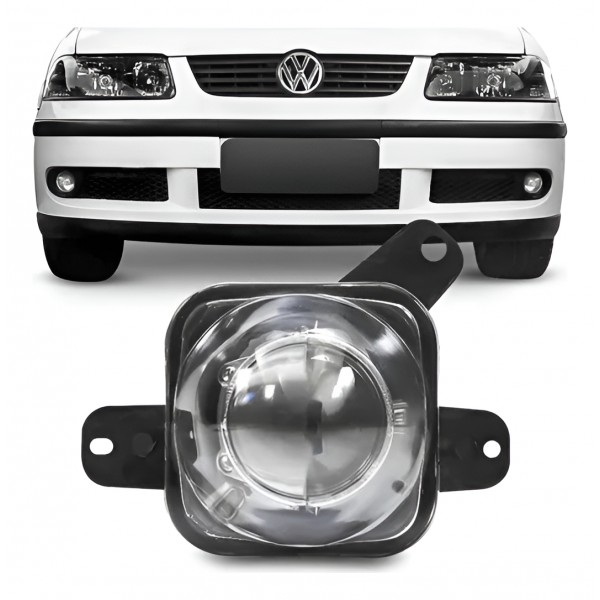 Farol Auxiliar Milha Gol Parati Saveiro G3 1999/2005 Direito - Padrão Original