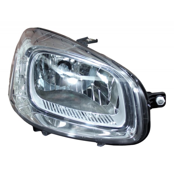 Farol Principal Uno Fiorino 15 16 17 18 19 Ld Cromado Direito/passageiro