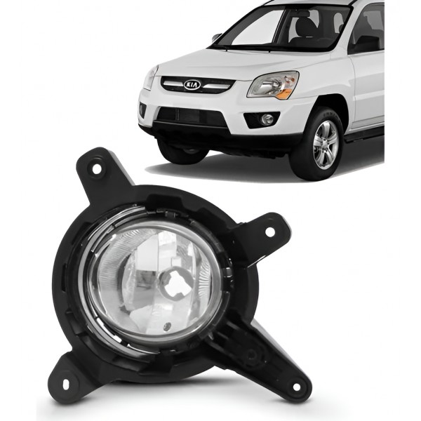 Farol Auxiliar Milha Sportage 2009 2010 Lado Direito Padrão Original