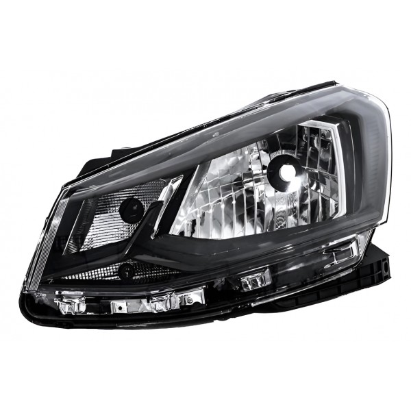 Farol Principal Gol G7 Simples Negro Le Esquerdo/motorista