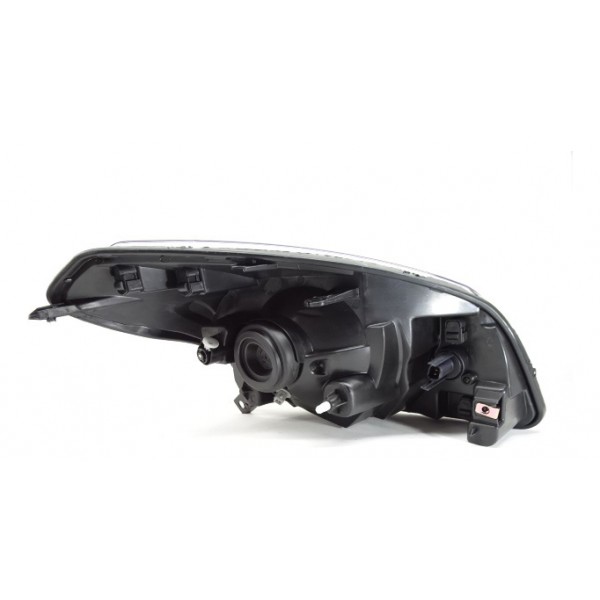 Farol Principal Sandero 12 13 14 15 Le Cinza Esquerdo/motorista