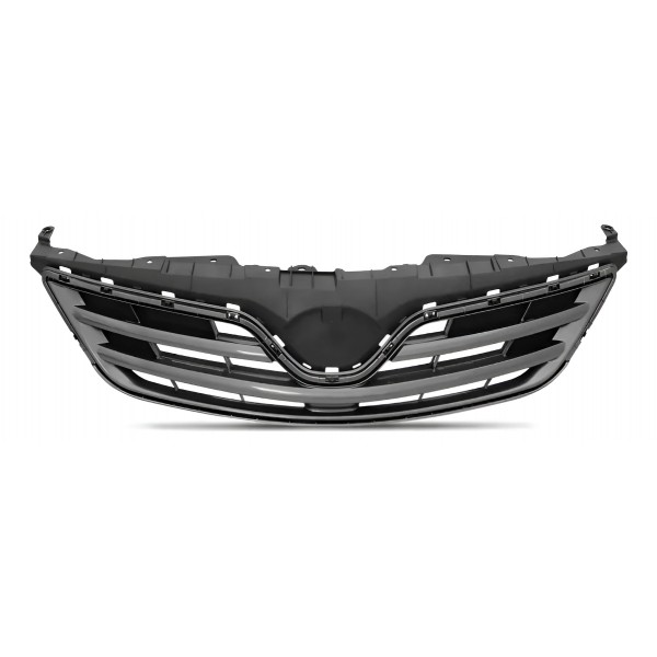 Grade Superior Corolla 2012 2013 2014 Preta C/ Friso Grafite - Padrão Original - Ambos Lados