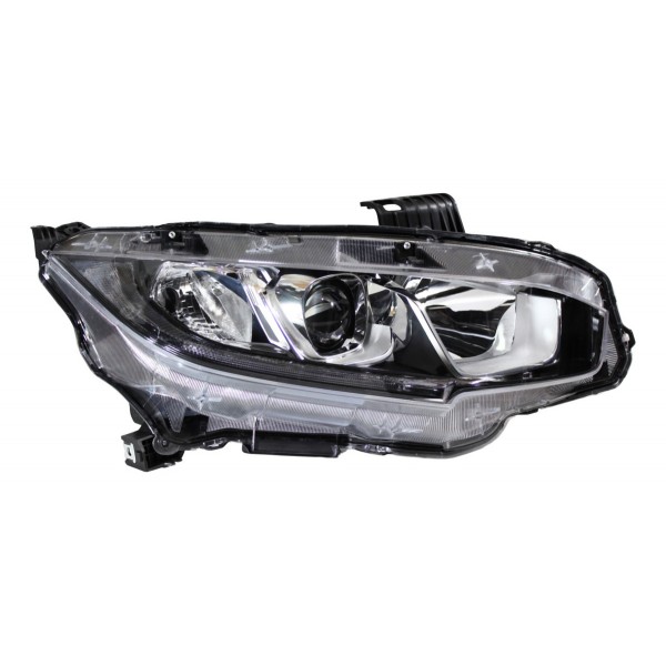 Farol Principal Civic 17 18 19 20 Ld Direito/passageiro