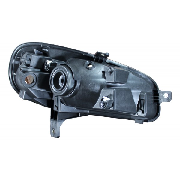 Farol Principal Uno Fiorino 15 16 17 18 19 Le Cromado Esquerdo/motorista