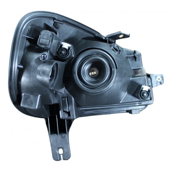 Farol Principal Uno Fiorino 15 16 17 18 19 Le Cromado Esquerdo/motorista