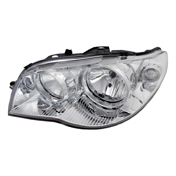 Farol Principal Palio 04 05 06 07 08 Sapao Cromado Le Esquerdo/motorista