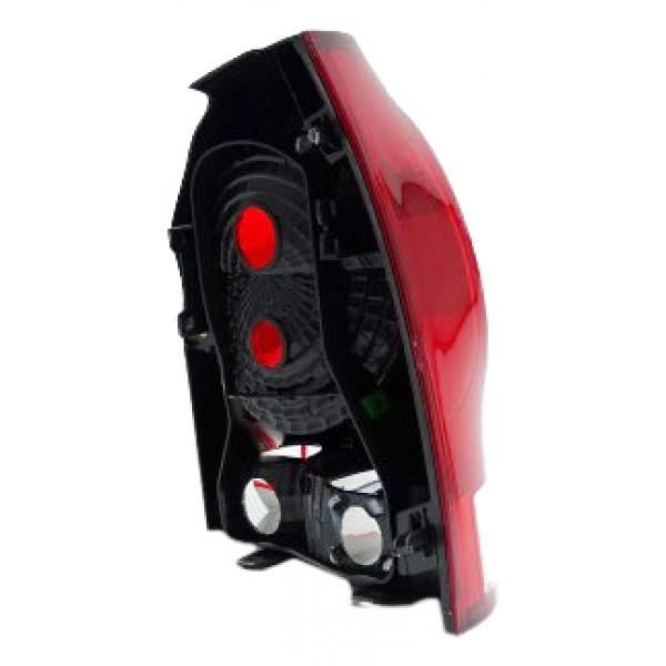 Lanterna Traseira Polo 07/... Hatch Le Vermelho Claro - Esquerdo/motorista - Padrão Original