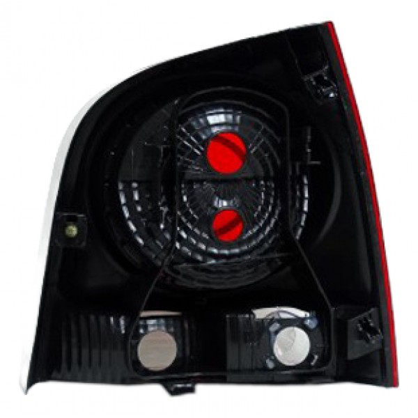 Lanterna Traseira Polo 07/... Hatch Le Vermelho Claro - Esquerdo/motorista - Padrão Original