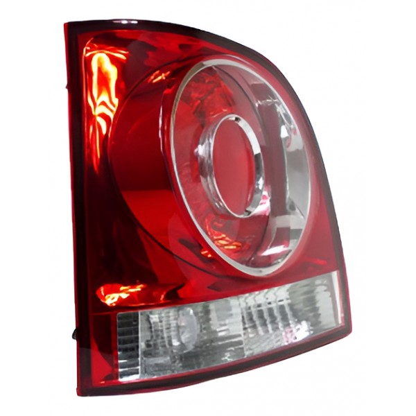 Lanterna Traseira Polo 07/... Hatch Le Vermelho Claro - Esquerdo/motorista - Padrão Original