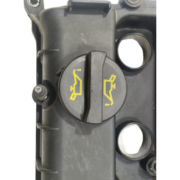 Tampa Valvulas Cabeçote New Fiesta 1.6 2014 A 2019 Preto