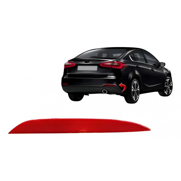 Refletor Parachoque Traseiro Cerato 2014 15 16 2017 Direito - Padrão Original