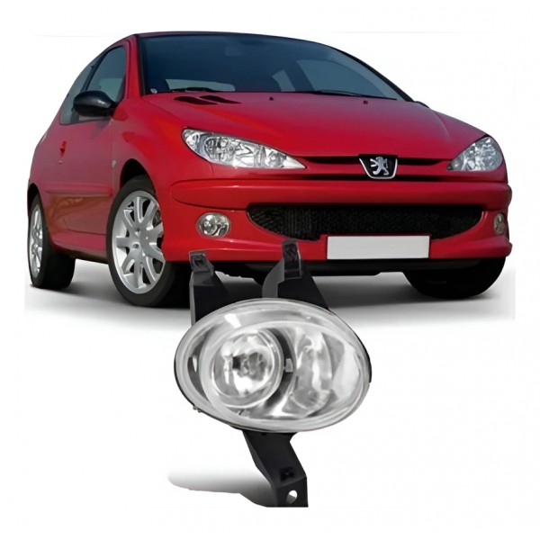 Farol Milha Neblina Auxiliar 206 2004 2005 2006 2007 Direito Padrão Original