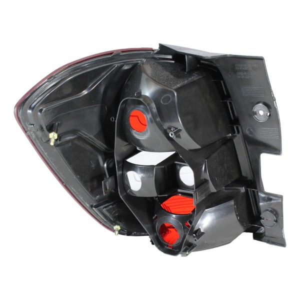 Lanterna Traseira Spin Borda Vermelha Mascara Cromada Re Cri Direito/passageiro Padrão Original