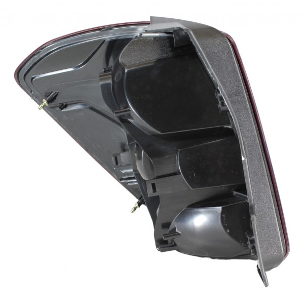 Lanterna Traseira Spin Borda Vermelha Mascara Cromada Re Cri Direito/passageiro Padrão Original