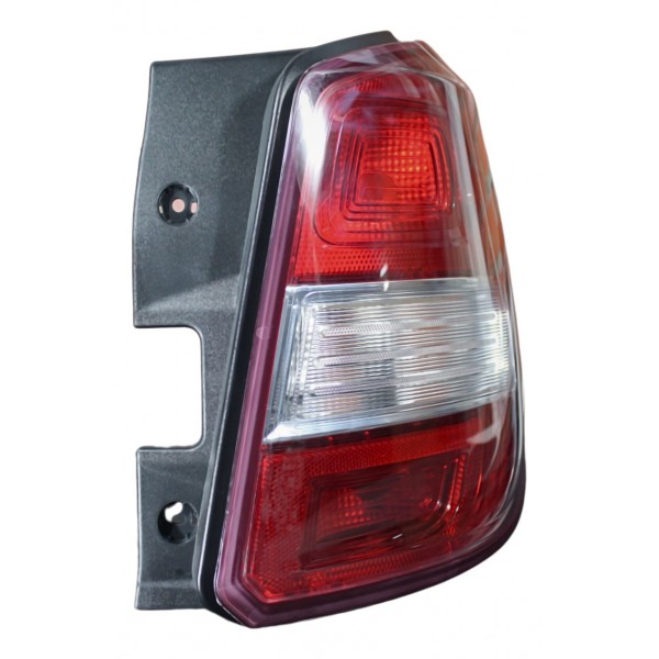 Lanterna Traseira Spin Borda Vermelha Mascara Cromada Re Cri Direito/passageiro Padrão Original