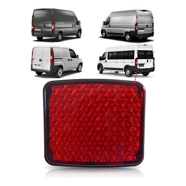 Refletor Parachoque Olho De Gato Ducato 2018 2019 2020 Padrão Original