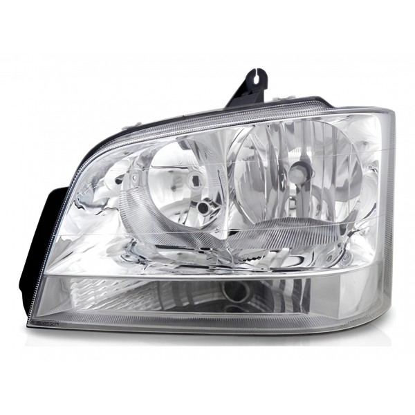 Farol Principal S10 Blazer 01/12 Cromado Pisca Cristal Le Esquerdo/motorista