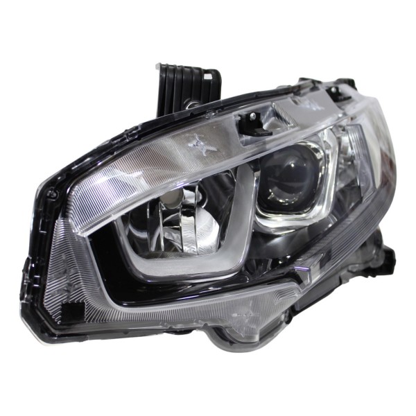 Farol Principal Civic 17 18 19 20 Le Esquerdo/motorista