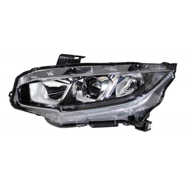 Farol Principal Civic 17 18 19 20 Le Esquerdo/motorista
