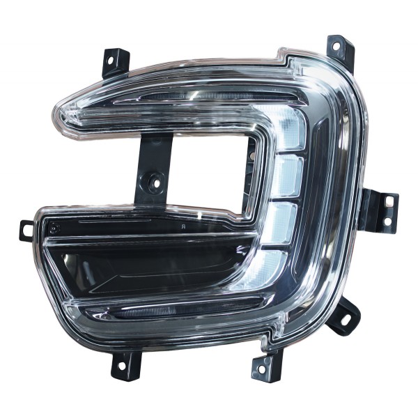 Farol Auxiliar Milha Esquerdo Captur 2017/2021 S/ Milha Drl Padrão Original