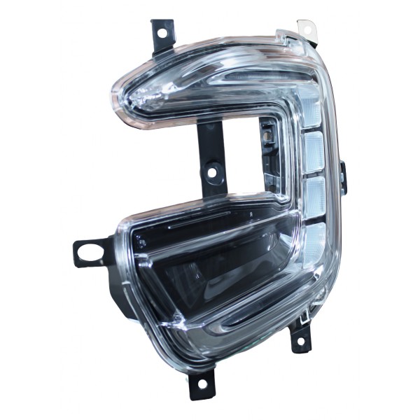 Farol Auxiliar Milha Esquerdo Captur 2017/2021 S/ Milha Drl Padrão Original