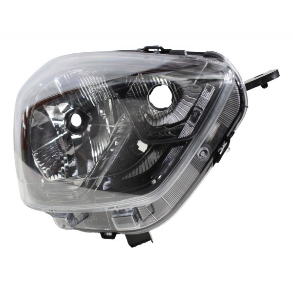 Farol Principal Ka 19 20 21 Le Preto Esquerdo/motorista