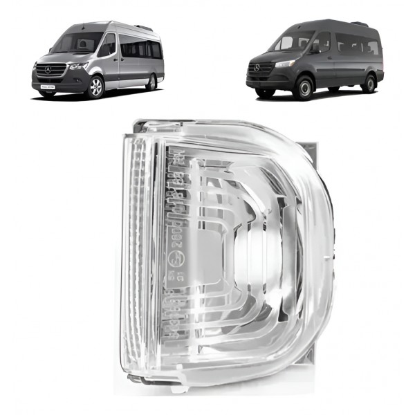 Pisca Seta Retrovisor Sprinter 2019 20 21 22 2023 Direito Padrão Original