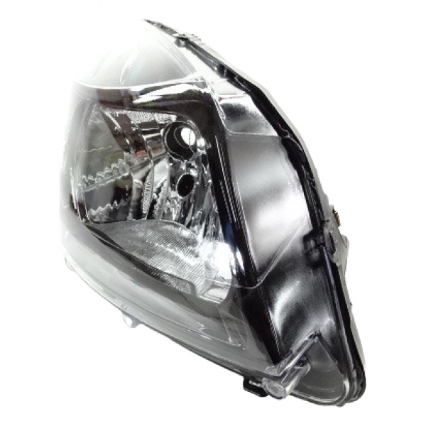 Farol Principal Sandero Ld 07 08 09 10 Negro Ld Direito/passageiro