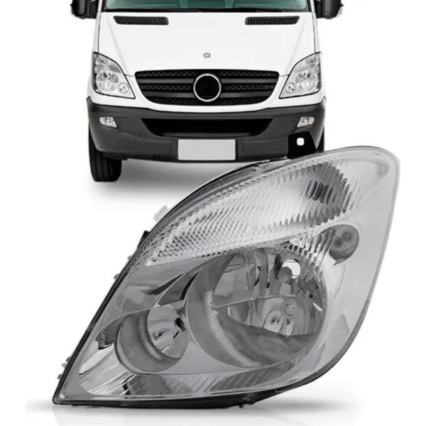 Farol Principal Sprinter 13 14 15 16 Le S/ Auxiliar Esquerdo/motorista