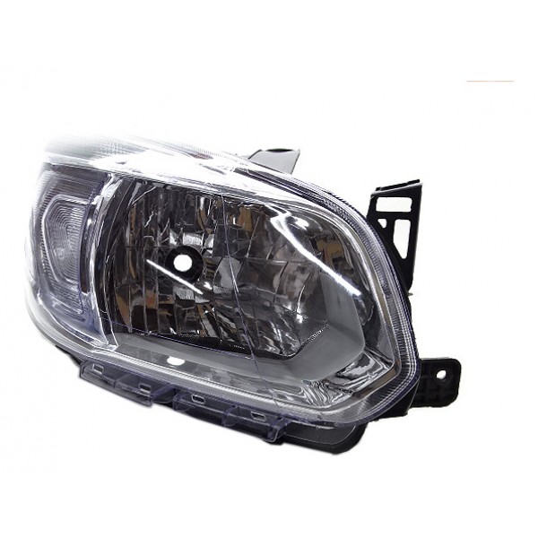 Farol Principal Spin Cromado Eletrico  Ld 13 14 15 16 17 18 Direito/passageiro